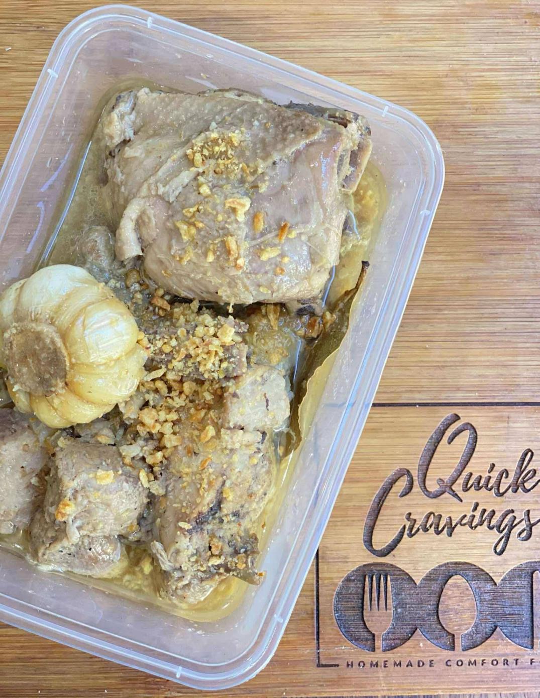 Chicken and Pork Adobong puti
