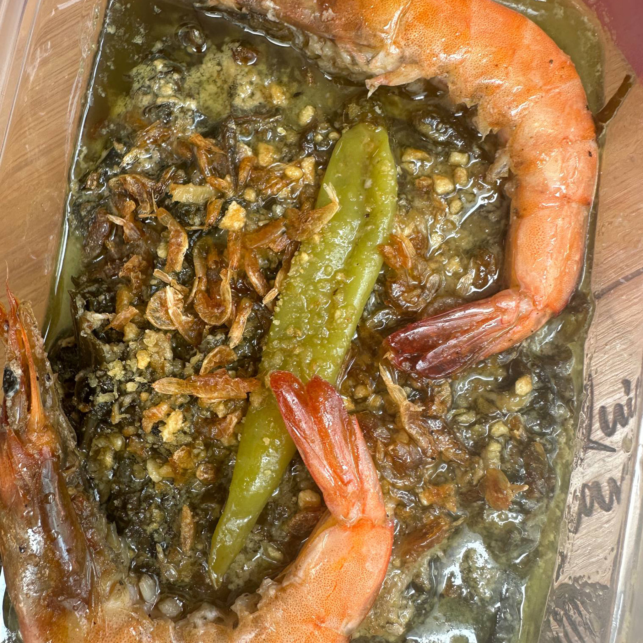 Laing with Shrimp
